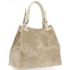 GEANȚĂ DIN PIELE shopper bag Vittoria Gotti bej V692754